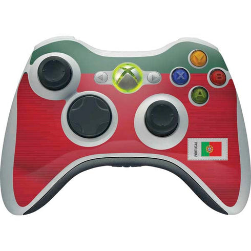 Portugal Soccer Flag Xbox 360 Wireless Controller Skin
